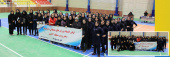 مسابقات ورزشهای همگانی دانشجویان دختر دانشگاه های منطقه سه کشور در دانشگاه صنعتی ارومیه برگزار شد